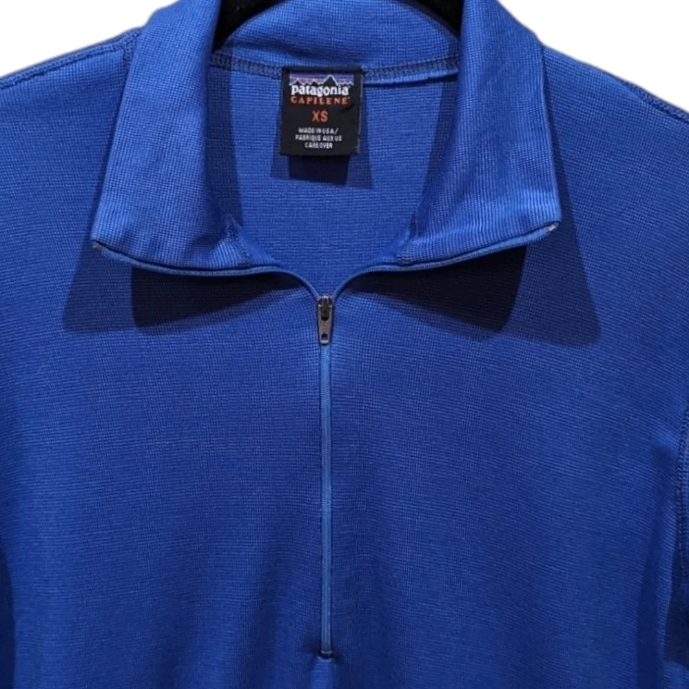 Patagonia Women's Capilene Foundational Base Layer Top in Cornflower Blue(XS) - Picture 4 of 5
